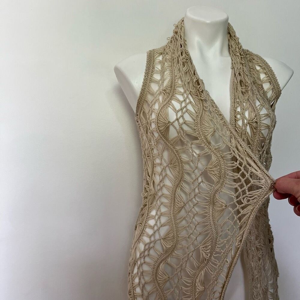 Master Knit Crochet Vest - Picture 2 of 7